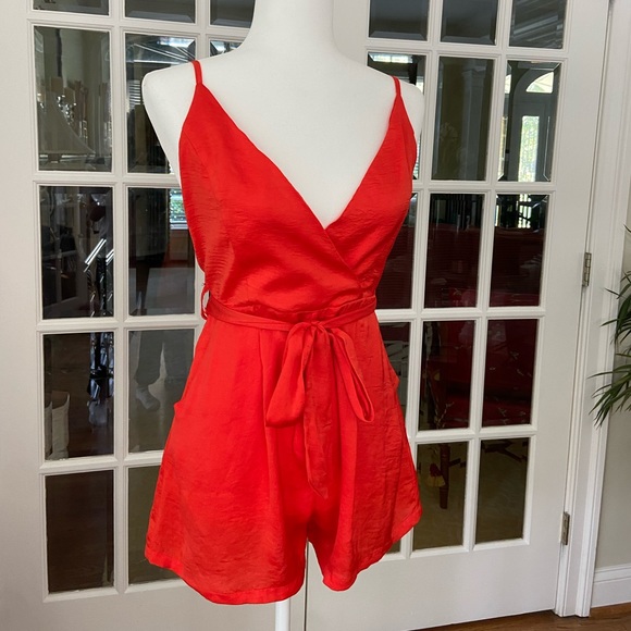 Orange Romper - Picture 2 of 6